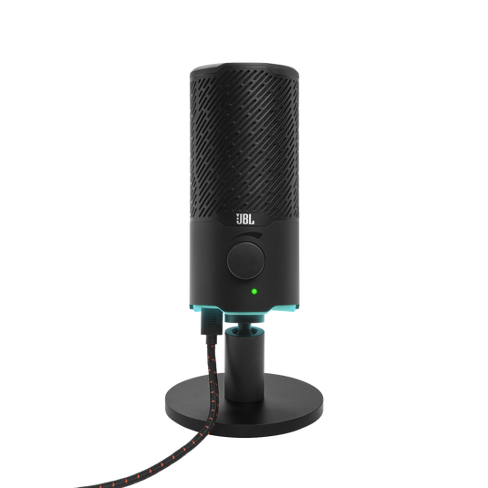 JBL Quantum Stream - Black - Dual pattern premium USB microphone for streaming, recording and gaming - Hero image number null